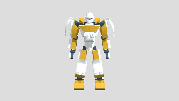 Lego Mech 3D Model