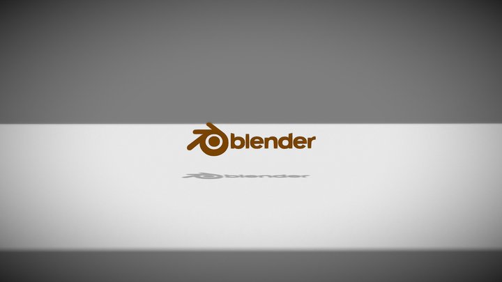 Blender Logo Animation 3D Model