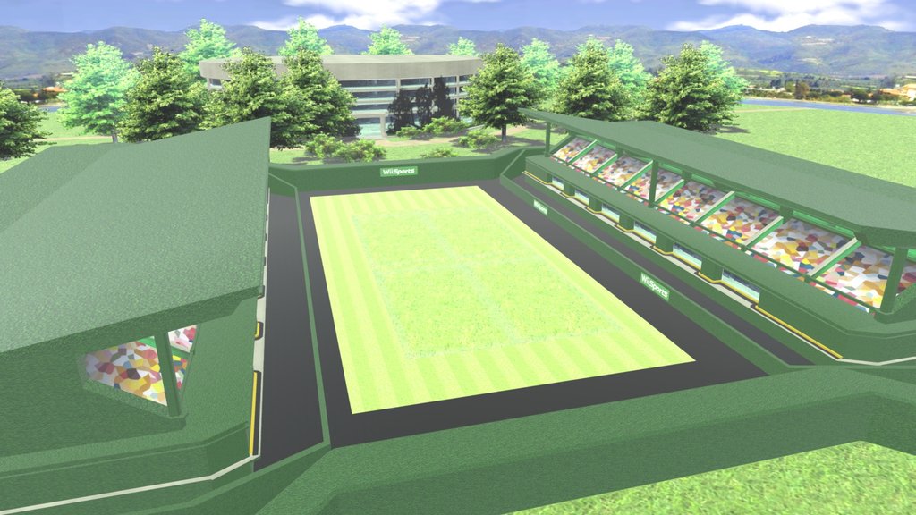 Wii Sports - Tennis Court A