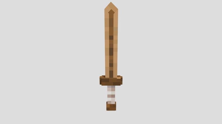 Beginner sword 3D Model