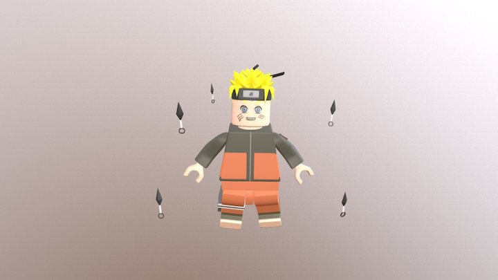 Lego Naruto (2) 3D Model