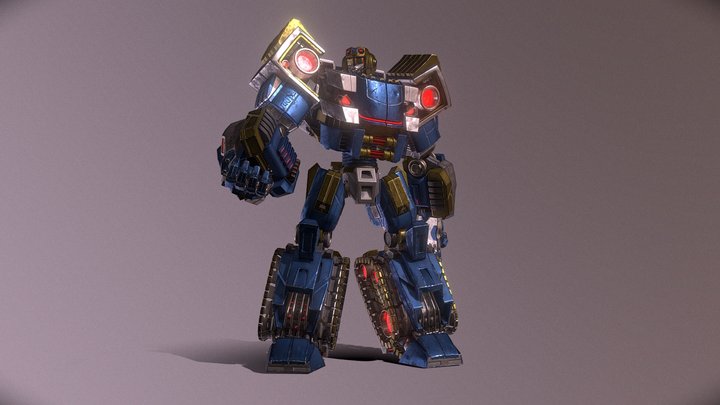 Transformer War for Cybertron concept 3D Model