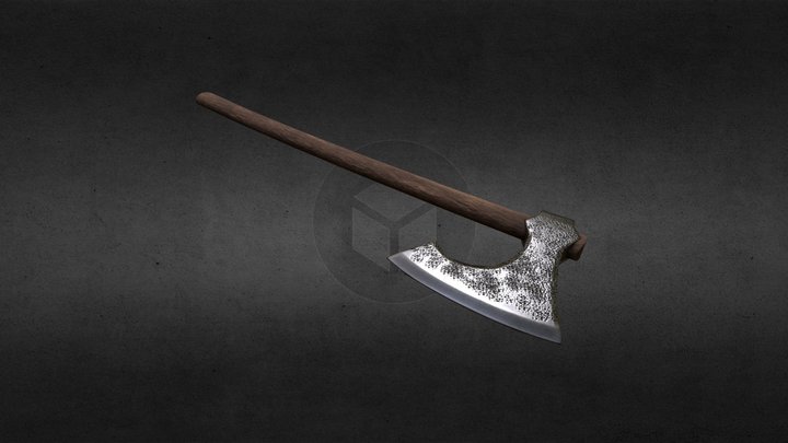 Nordic Axe 3D Model