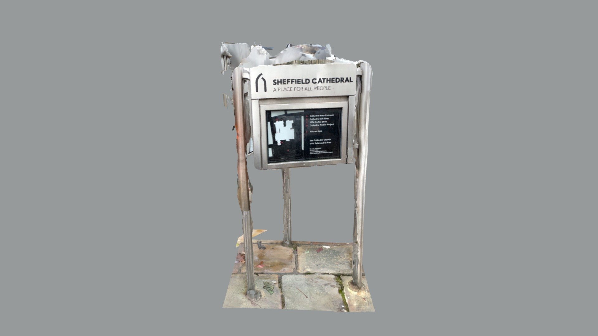 Sign cathedral 2 - Download Free 3D model by alfiep04 [71b1786] - Sketchfab