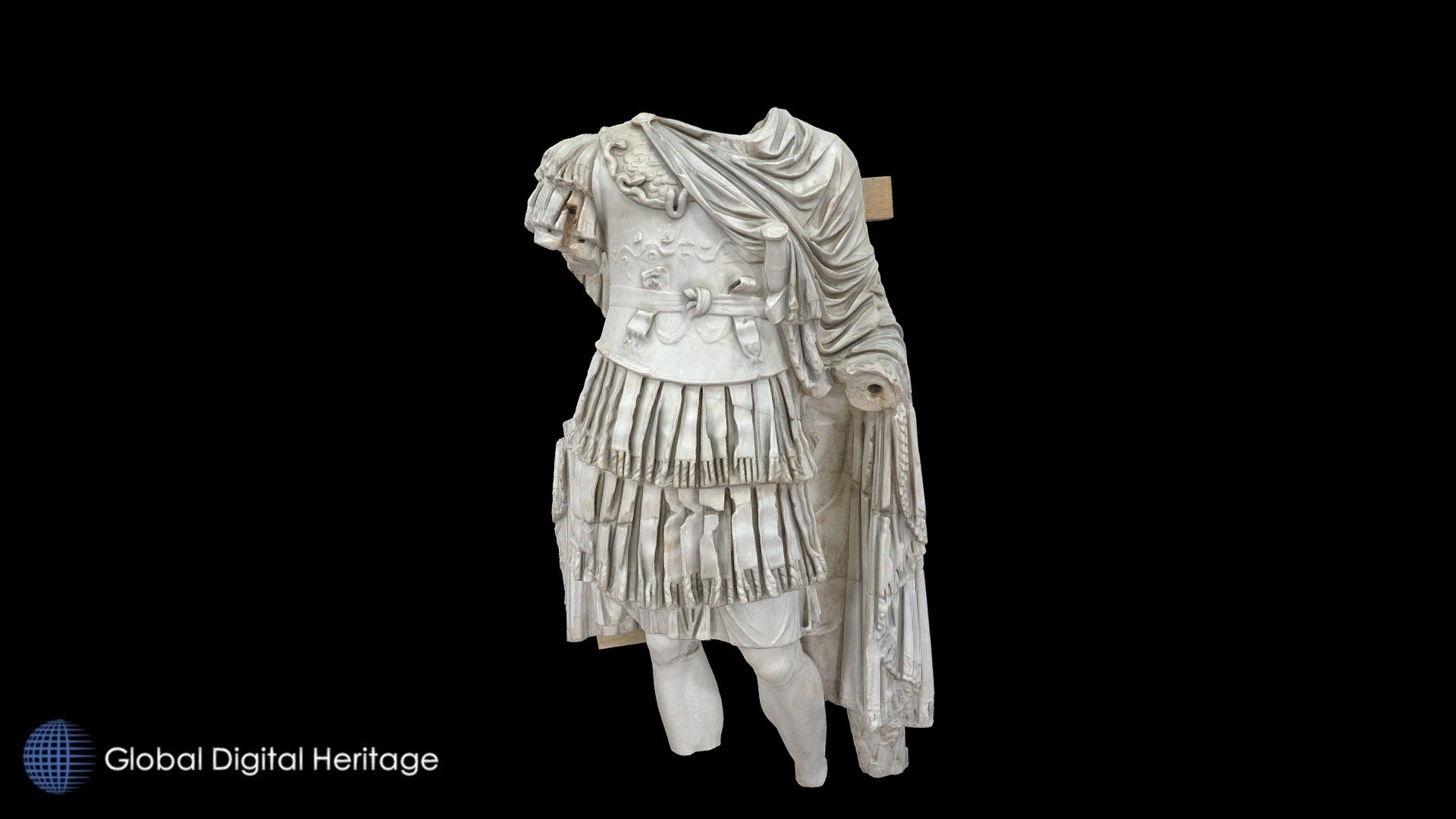 Armored statue from Tarraco (Tarragona, Spain)