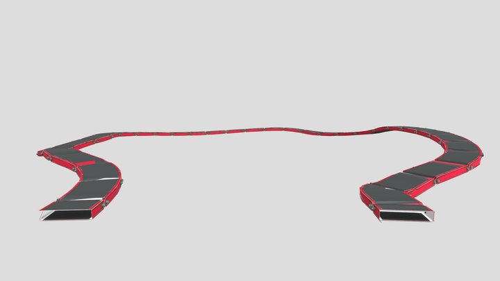 Conveyor belt 2 3D Model