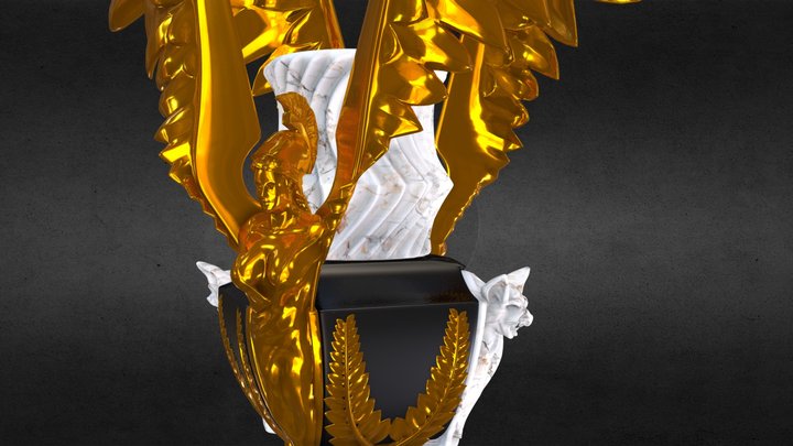 Vase Chronos 3D Model