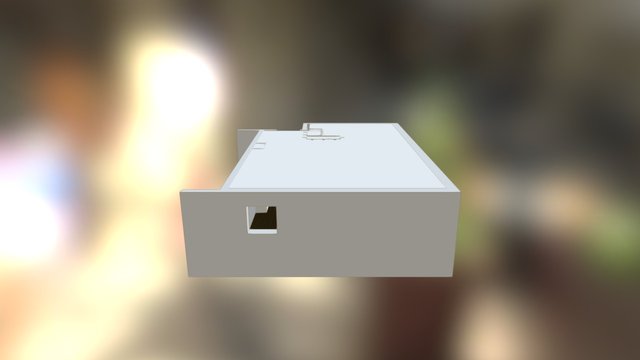 Projet PIRPON : version petit meuble et miroirs 3D Model