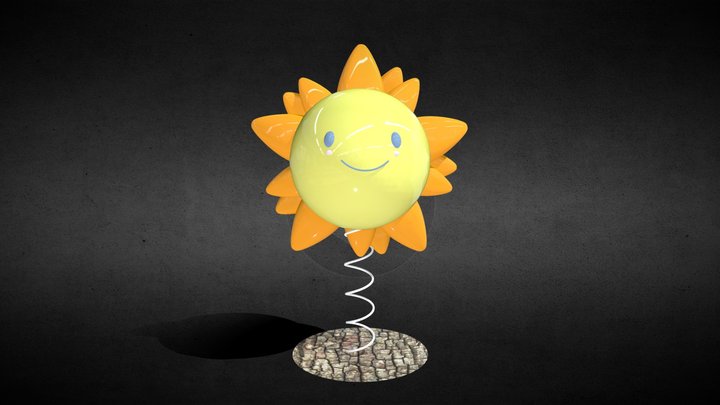 Sun animated 3D Model