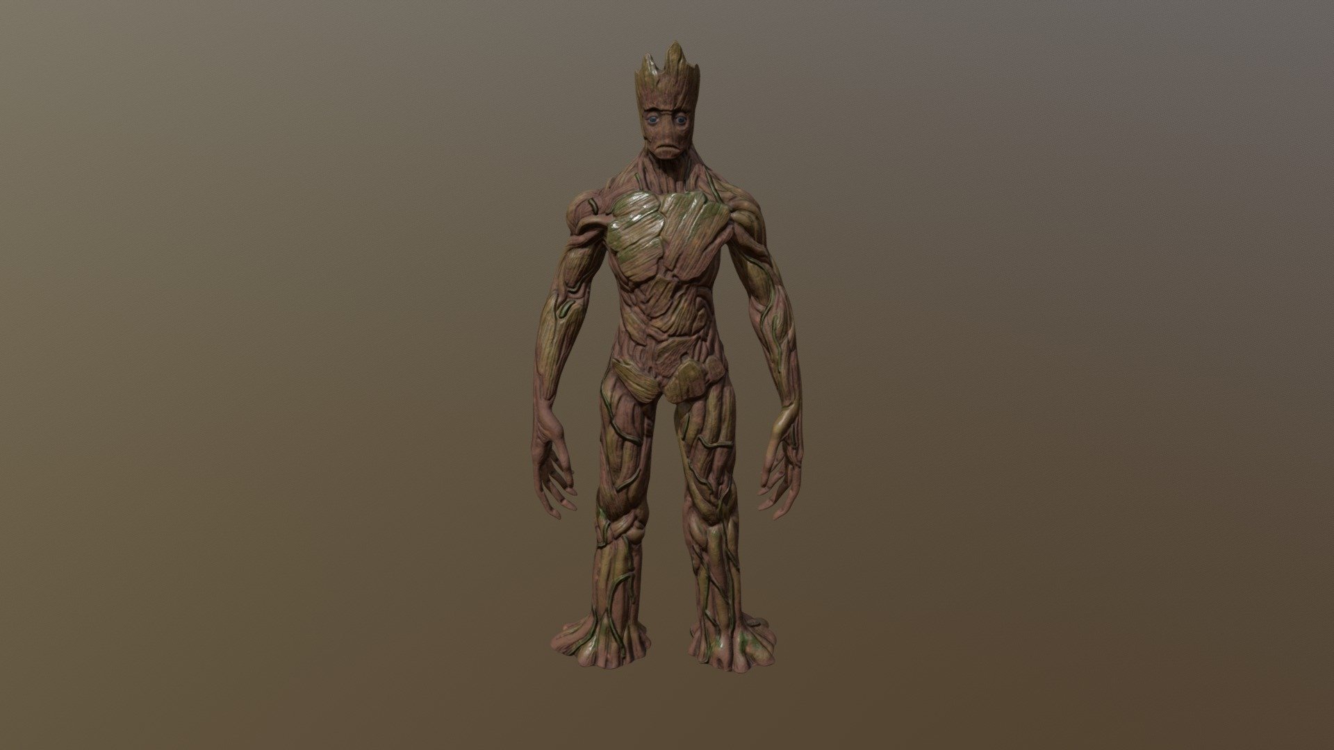 Groot Low1 - 3D model by liebe_v [71b54a6] - Sketchfab