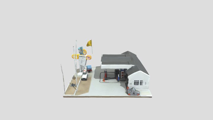 I_ Argentine_ Gas_ Station_1999 v2 – Gratis 3D-model STL