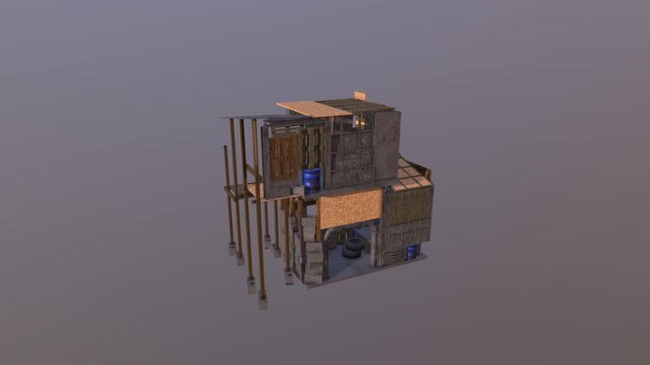 Junk Shack 3D Model