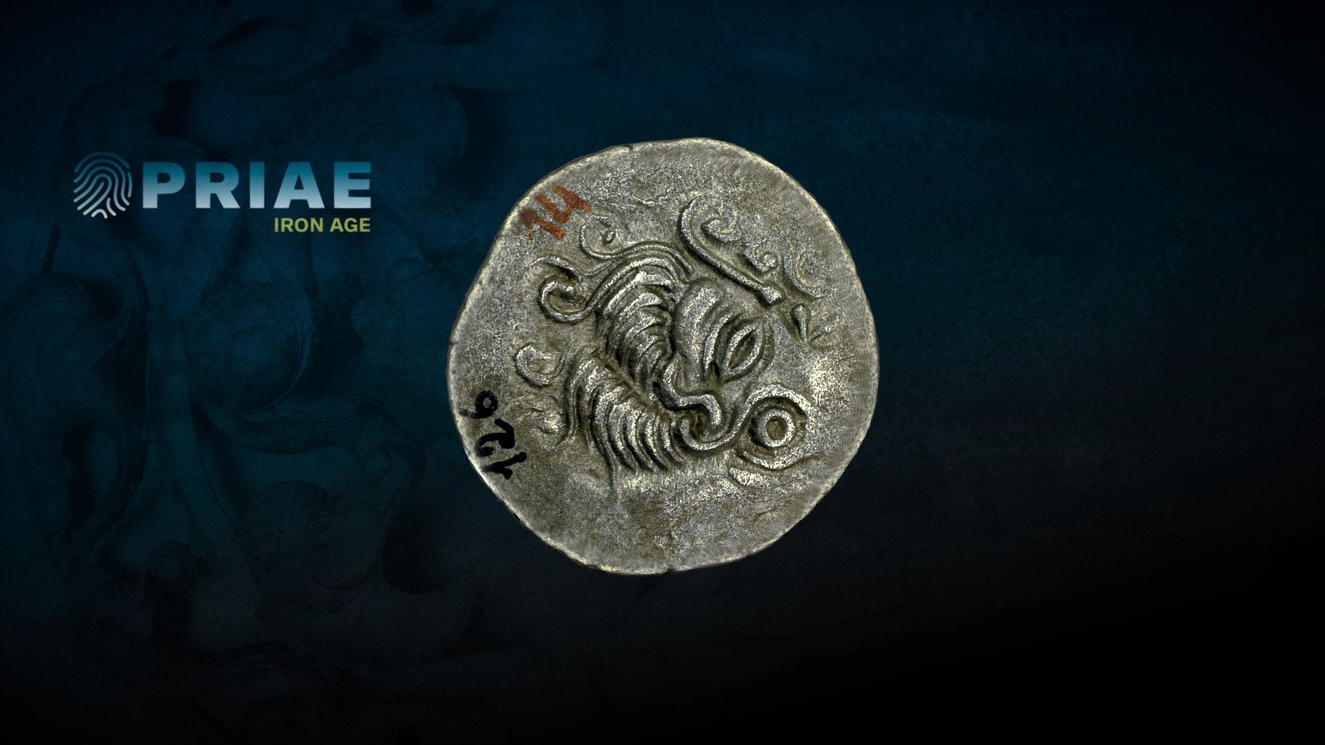 Statère CORIOSOLITE 1st BC -126- — Sketchfab embed 3D viewer