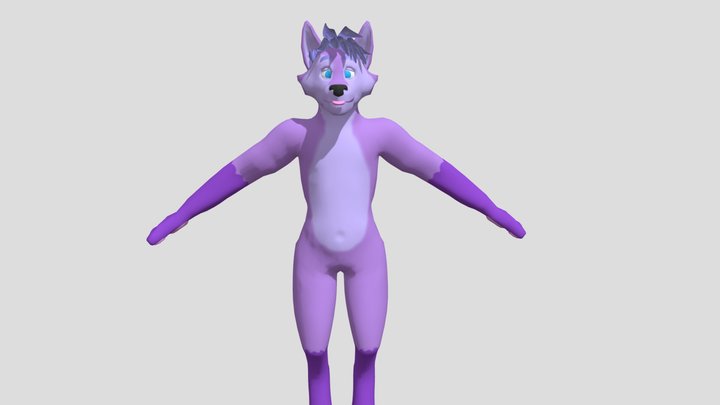 Blizz Furry 3D Model 3D Model