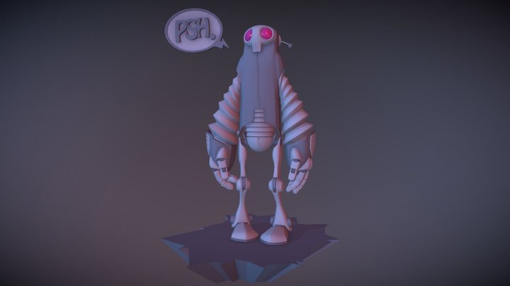 Dudley Bot 3D Model