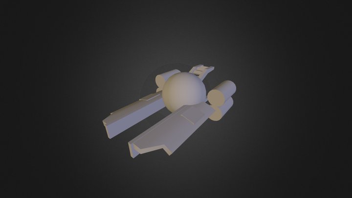 Rage Ship 3D Model