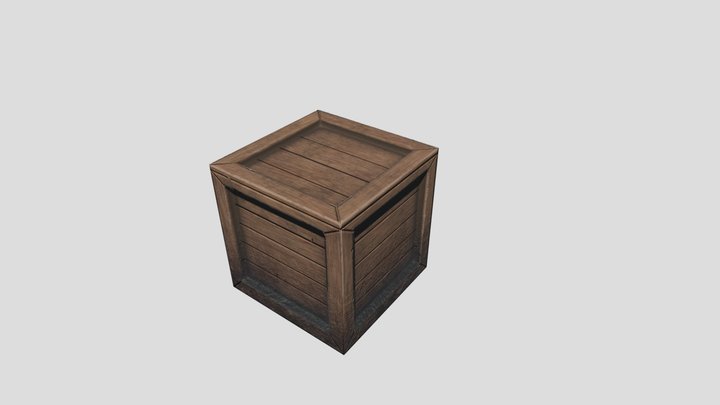 Kai_Parkes_Crate 3D Model