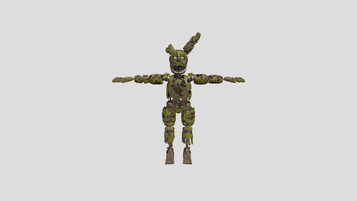 spring-trap 3D Model