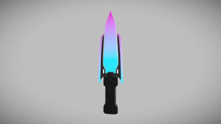 Kay/O Knife Valorant 3D Model