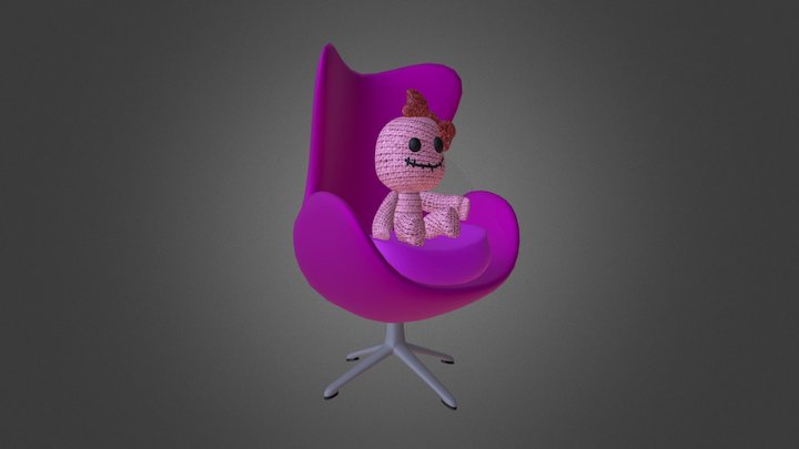 Sackgirl 3D Model