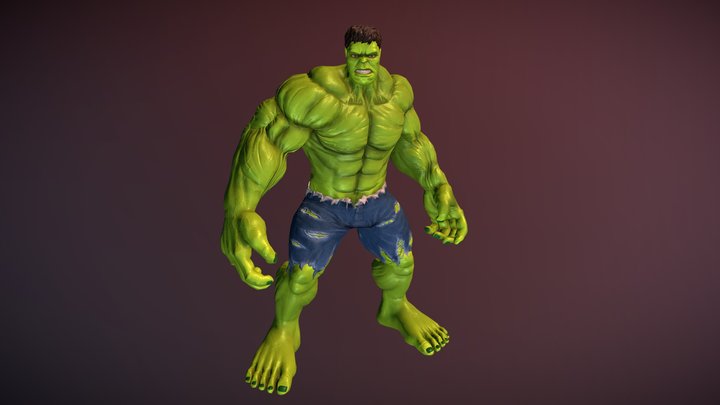 Hulk 3D Model
