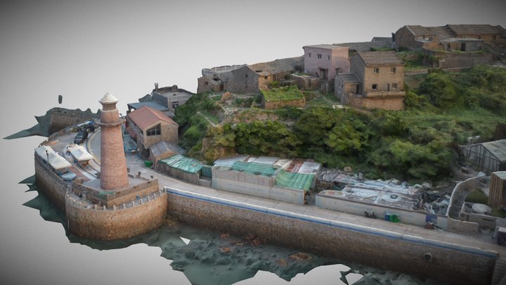 Harbor and beacon – Modello 3D gratuito STL