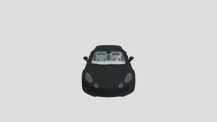 Renault Alpine A110 3D Model