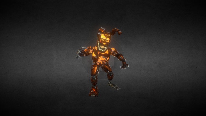 FNaF Ar Special Delivery Jack-O-Bonnie Port 3D Model