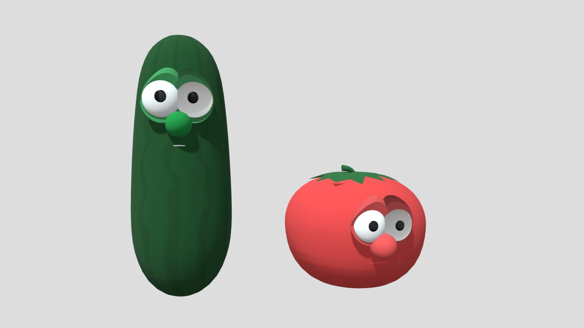 Bob and Larry (1997-1998) - Download Free 3D model by Janice Emmons ...