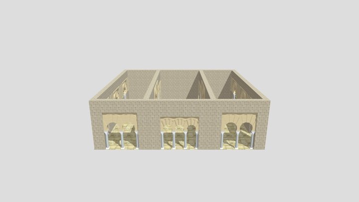 Madinat Al Zahra - Basilical Hall V2023 3D Model