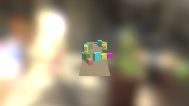simple street.c4d 3D Model