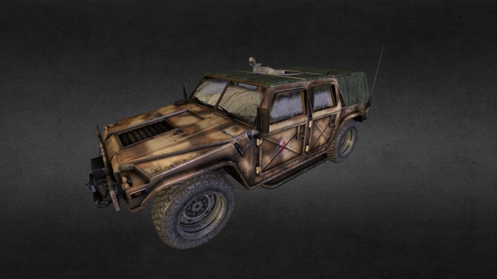 Tactical Vehicle 3D Model