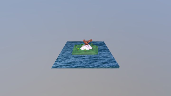 Volcano 3D Model