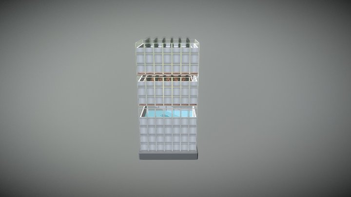 IBC Tank 3D Model