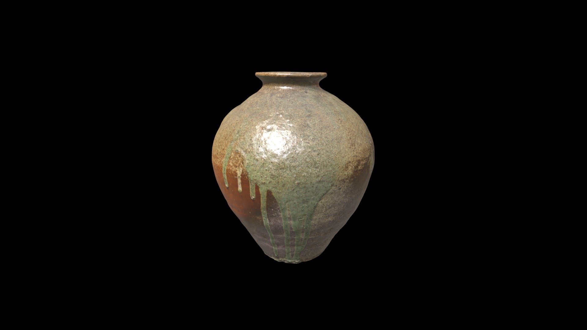 2002.66 Storage Jar: Tamba Ware - Download Free 3D model by Cleveland ...