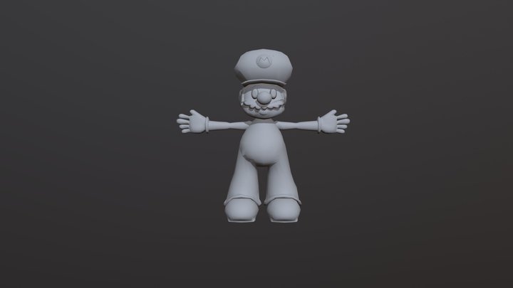 Mario 3D Model