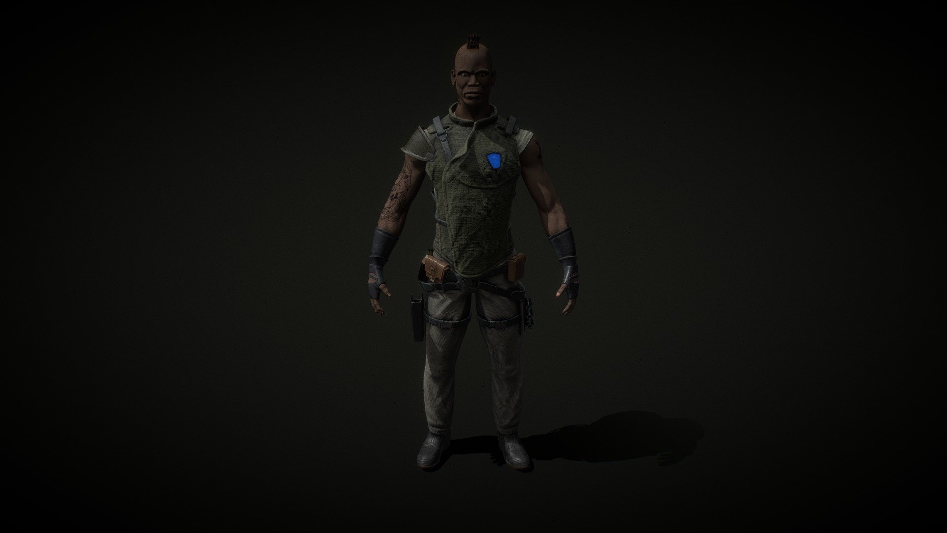 Character for school project - 3D model by michelemarro [71c5150 ...