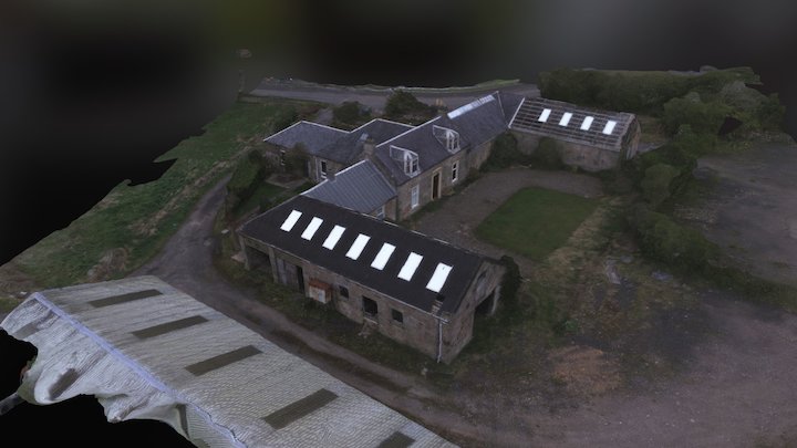 Carmunnock Buildings 3D Model