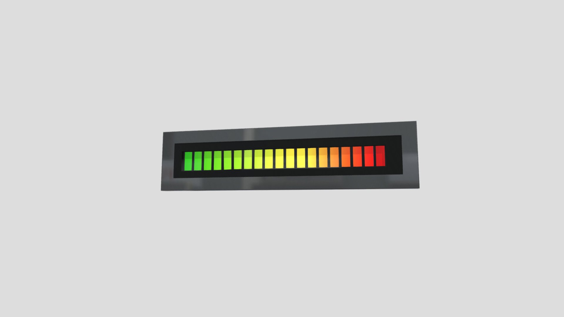 Bargraph Vu-Meter - 3D model by jvin [71c6862] - Sketchfab