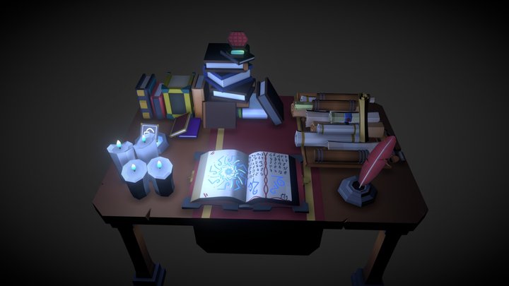 Libro Arcano animado – Modello 3D gratuito STL