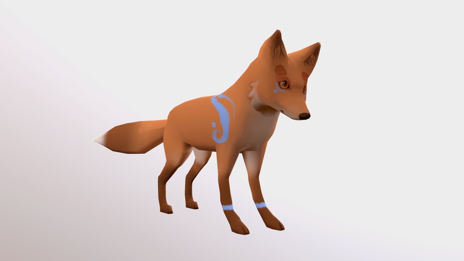 A Fox done as a personal project to experiment with within Unity - Fox - 3D...