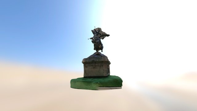 Flying Horse 3D Model