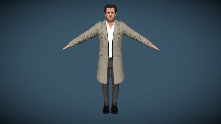 Castiel 3D Model