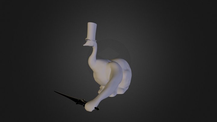 Lapin Epée 3D Model