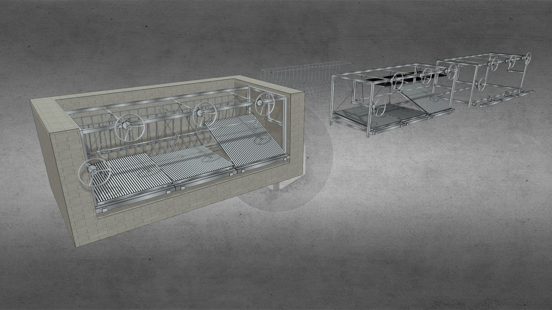 Gratar inox - PESCARIU