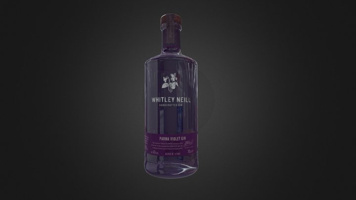Whitley Neill Gin 3D Model