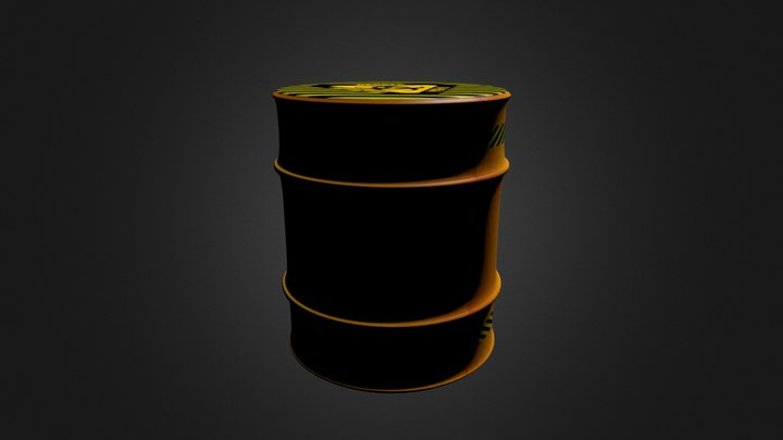 Barrel 3D Model