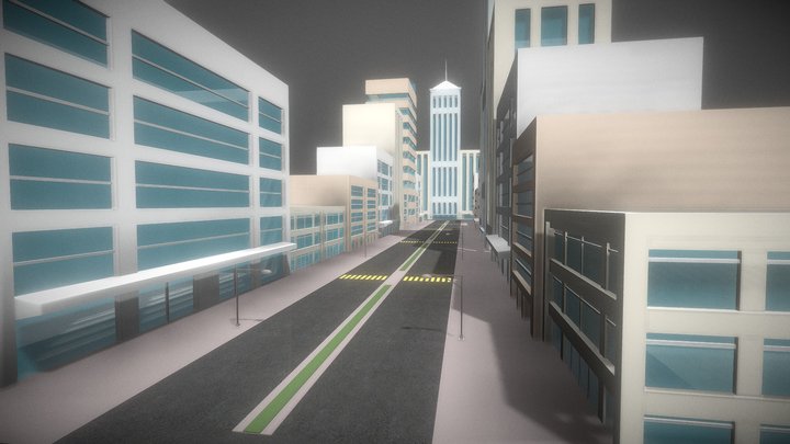 CITY--CALLE 3D Model