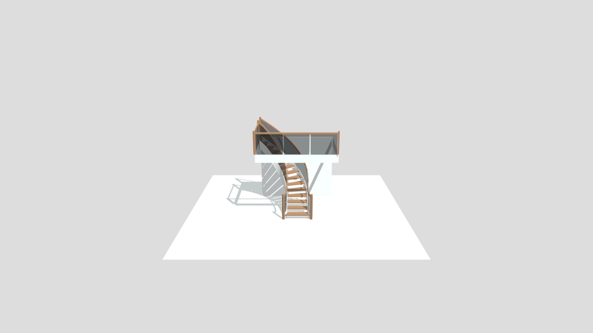 Ron Curved stairs