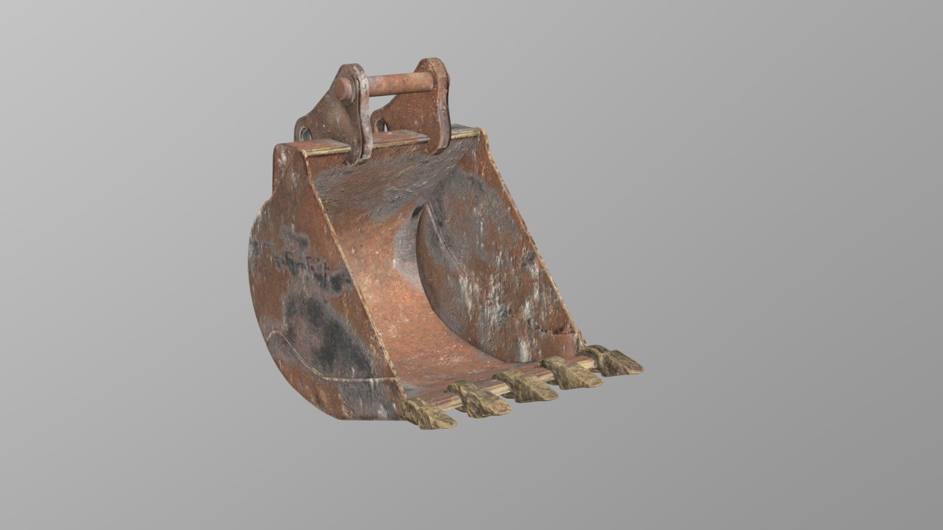 Excavator - digging machine - 3D model by Quentin Dehais ...